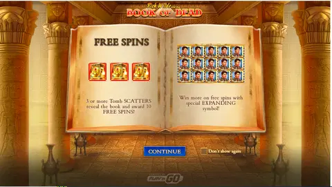 Book of Dead slot in the Casinolab lobby